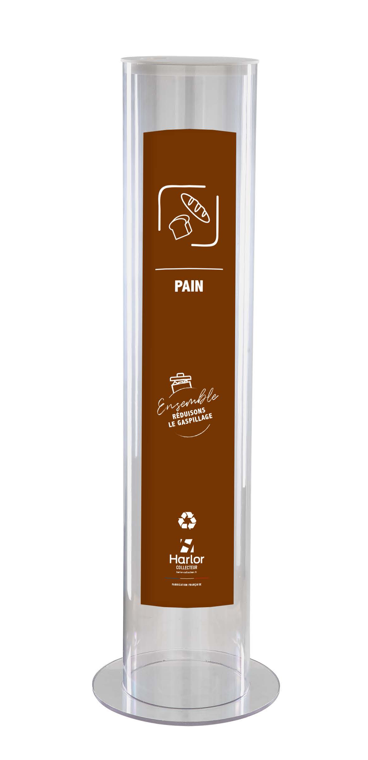 Harlor Collecteur - Collecteur Pain grand modèle 30L